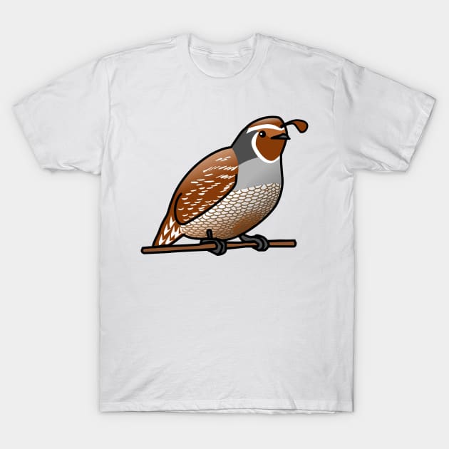 California Quail T-Shirt by denip